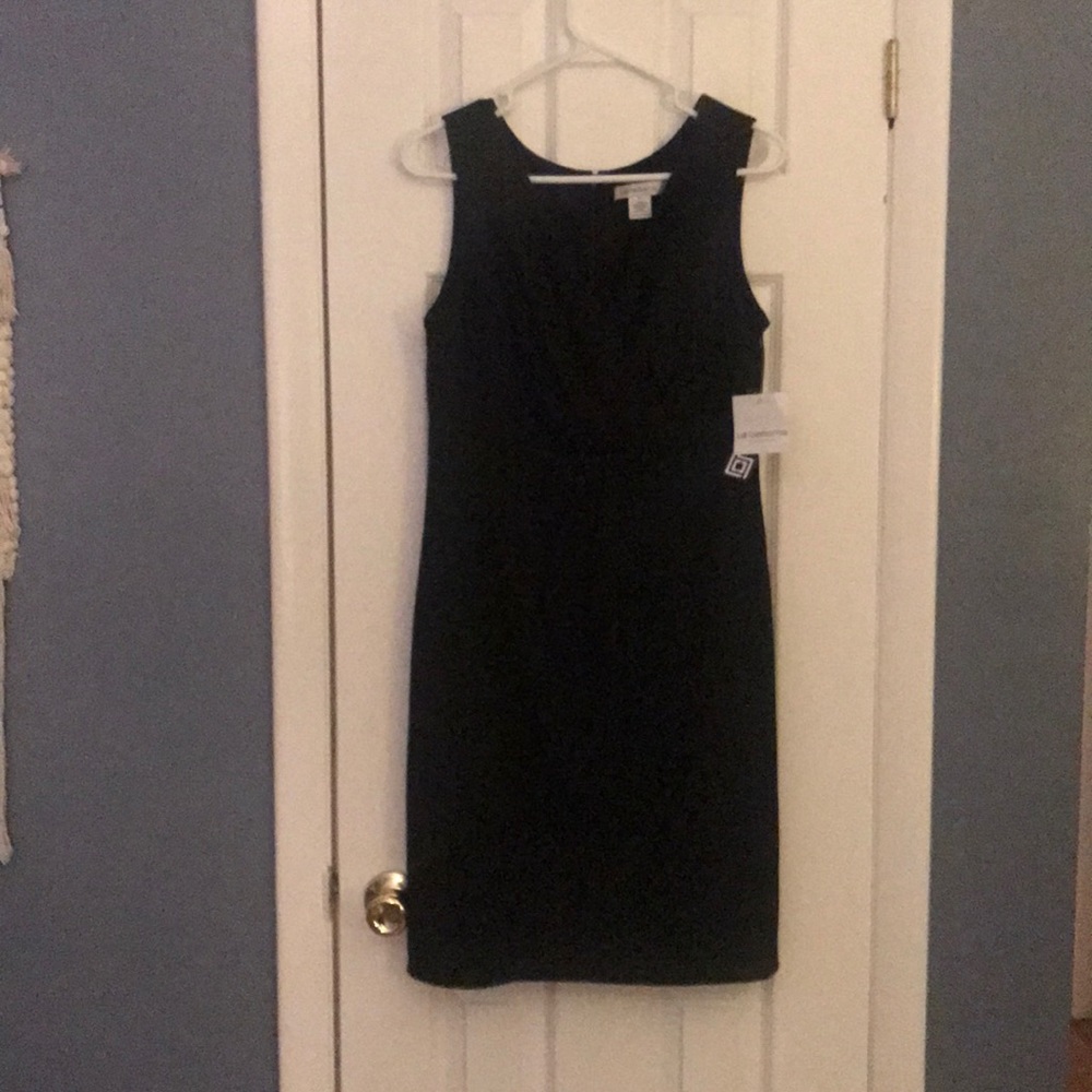 NWT Black Tulip Wrap Dress